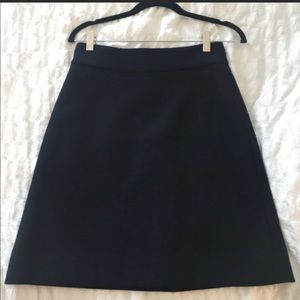 Kate Spade Aline Navy Skirt